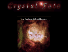 Tablet Screenshot of crystalfate.com
